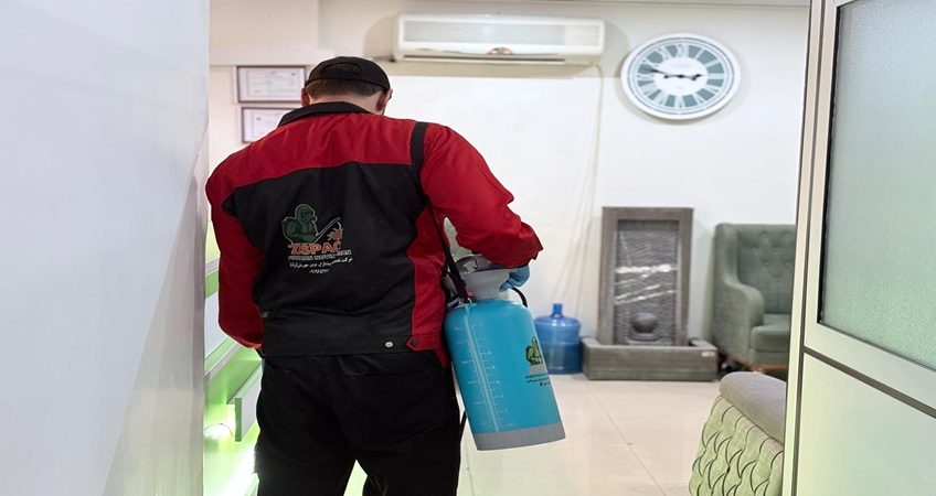 سمپاشی یازار میوه و تره بار