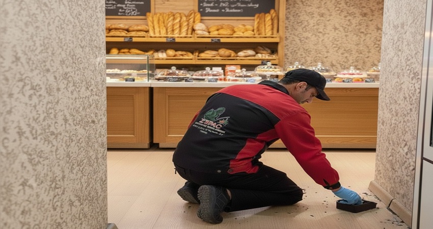 سمپاشی و طعمه گذاری موش و سوسک در شرق تهران